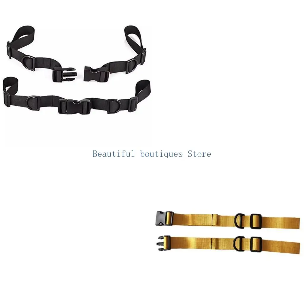 U4LF Convenient Suitcase Fasteners Reliable Travel Buckle Belt Luggage Strap Non Slip Sturdy Suitcase Straps Packing Belt