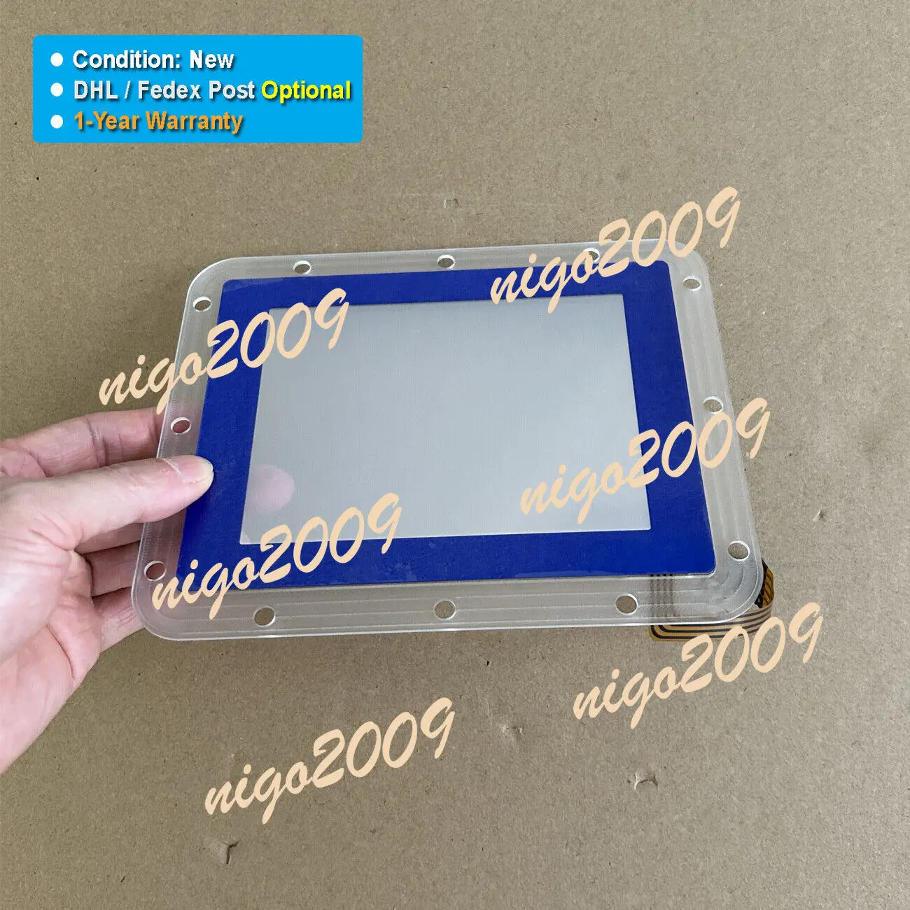 Fit for METTLER TOLEDO Touchpad Touch Screen Glass Digitizer New 1-Year Warranty