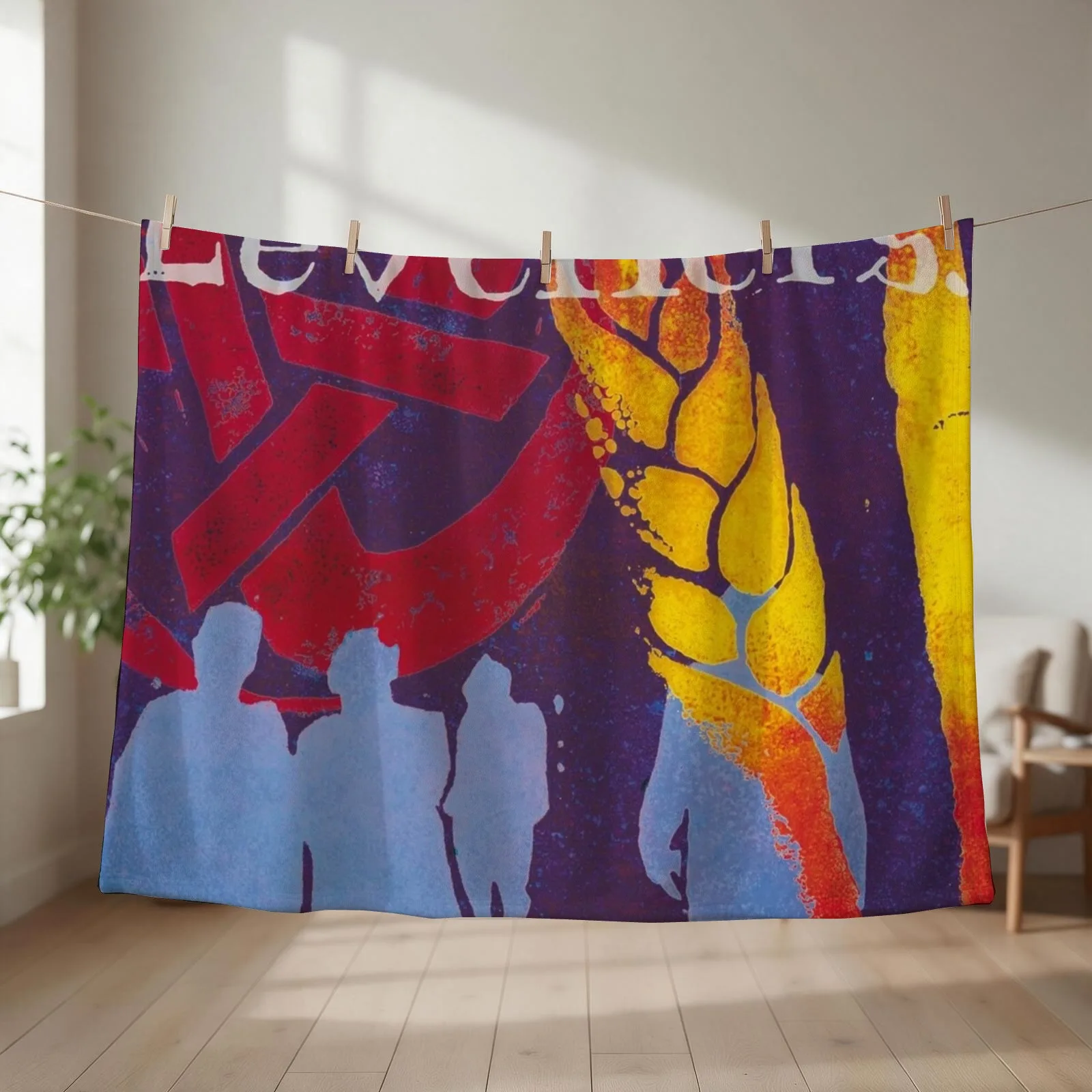 LEVELLERS MIREL 3 Throw Blanket Stuffeds Heavy Retros Bed covers Blankets