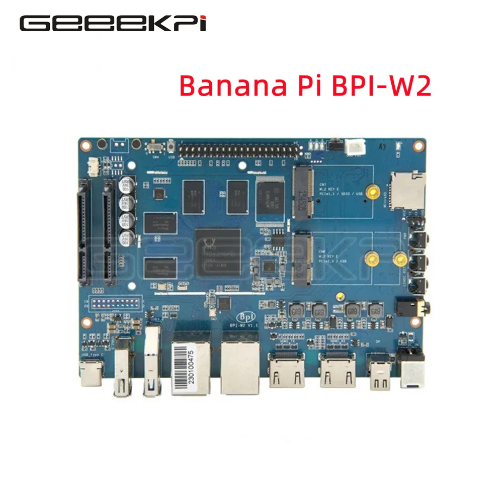 

Banana Pi BPI W2 Smart NAS Router RTD1296 Chip Demo Board