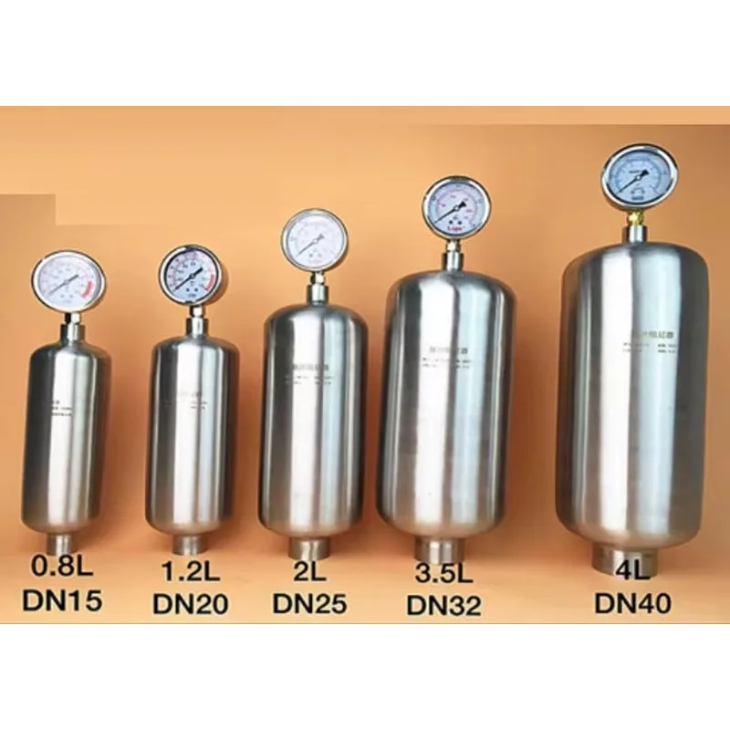 Stainless Steel Air Type Pulse Damper Valve for Reduction Pipeline Pulsation System