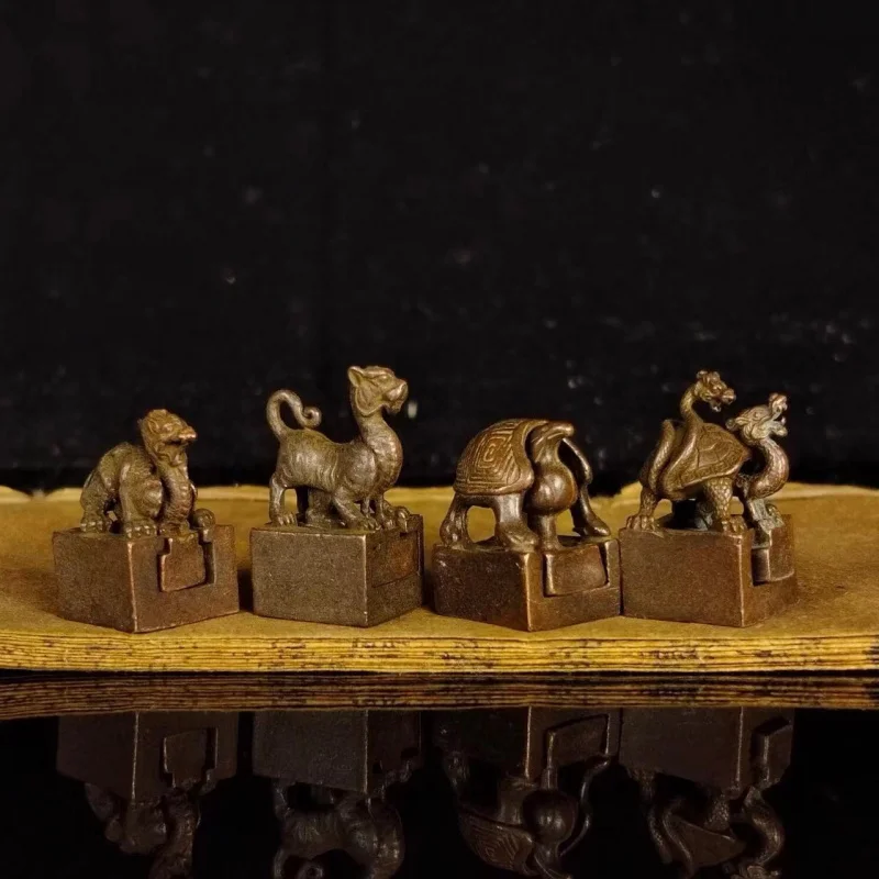 

Antique Wholesale Imitation Bronze Thickened Seal Retro Seal Home Use Vintage Craft Country Old Items