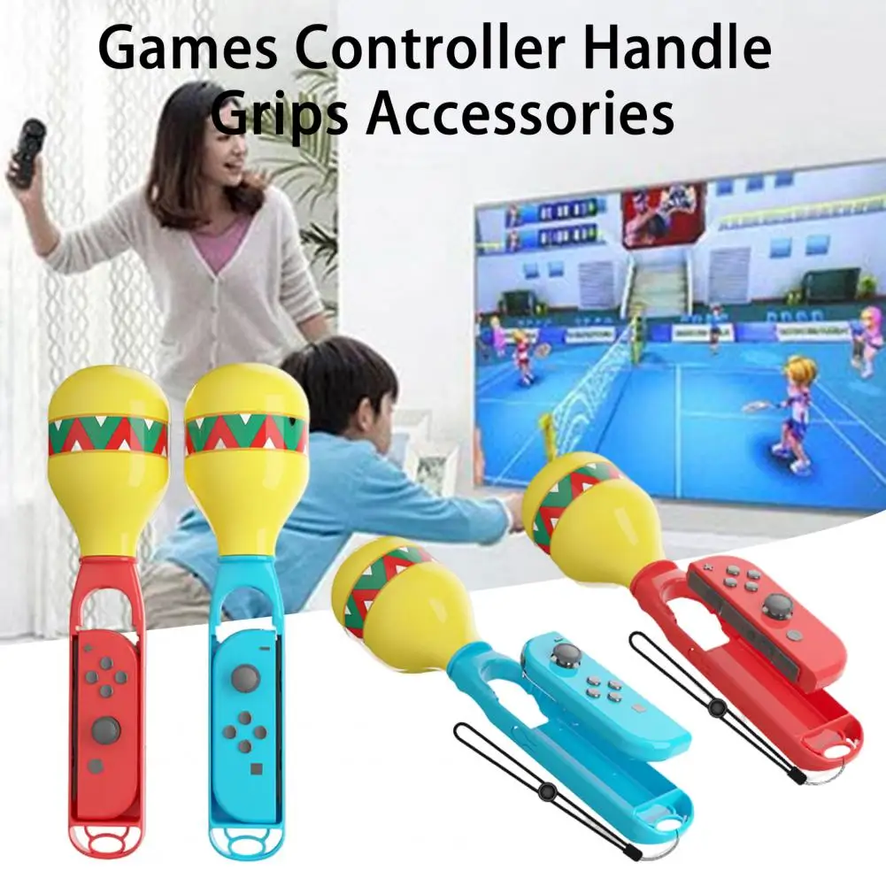 1 Set Useful Scratch Resistant Playing Games Reusable Controller Handle Grips Replacement Accessories for Switch JOY-CON