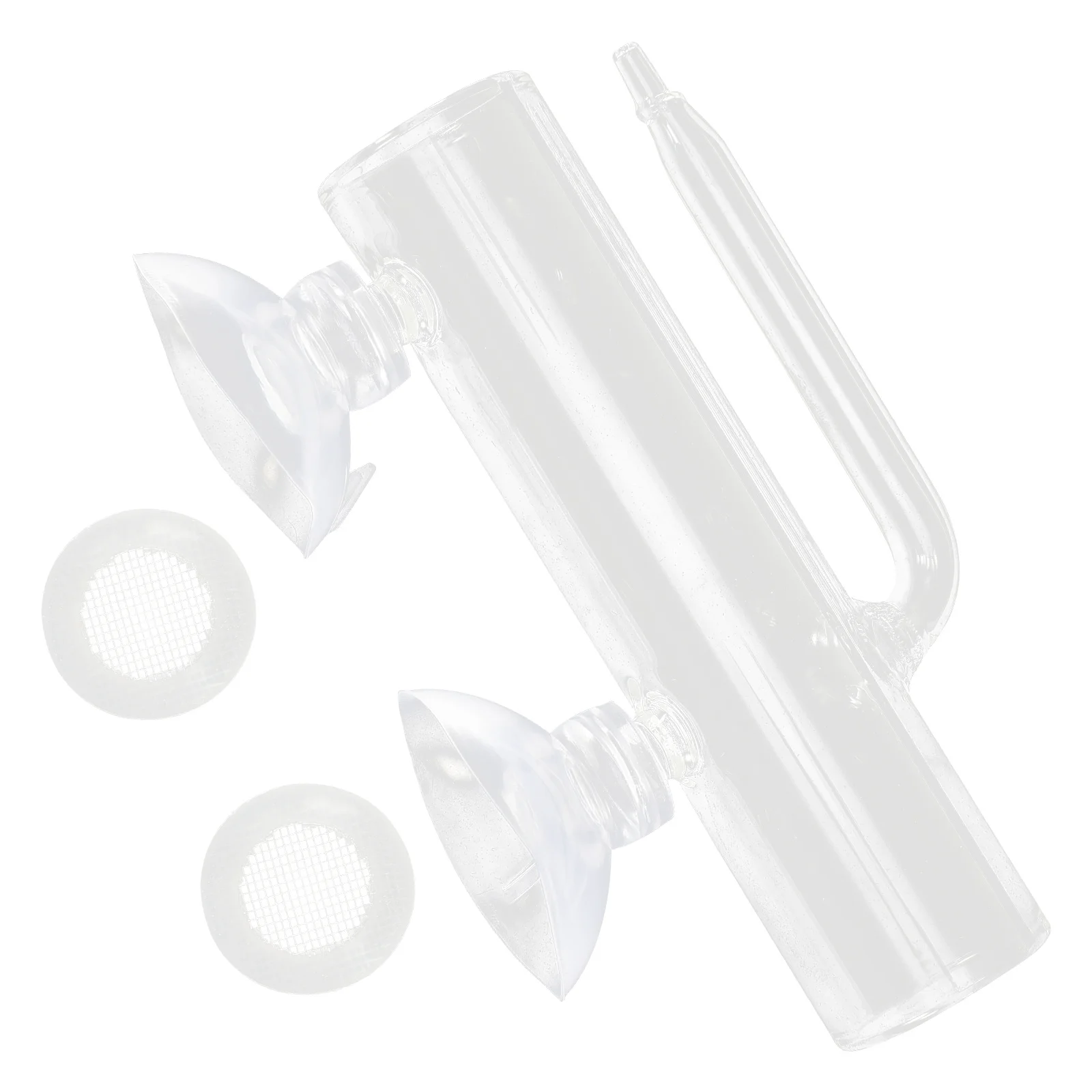 

1Set Fish Hatchery Isolation Box Suction Cup Aquarium Transparent Fish Breeding Tube Tank Incubator Fishing Breeding Box