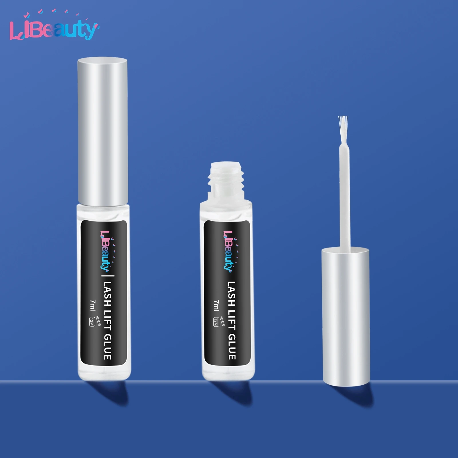 Libeauty 2 pçs 7ml forte lash lift cola lash levantamento adesivo claro cílios levantamento extensão cola super cílios ferramentas