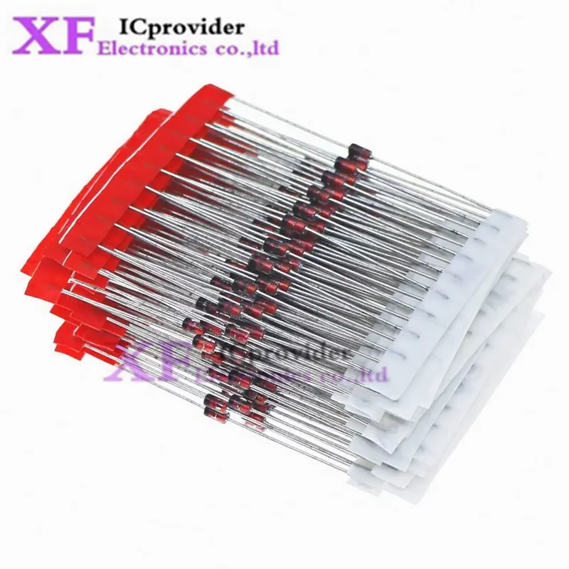 140pcs 1/2W Zener Diode Assorted Kit DO-35 0.5W 3.3V-30V 14Values Each 10pcs DIY Sample Set