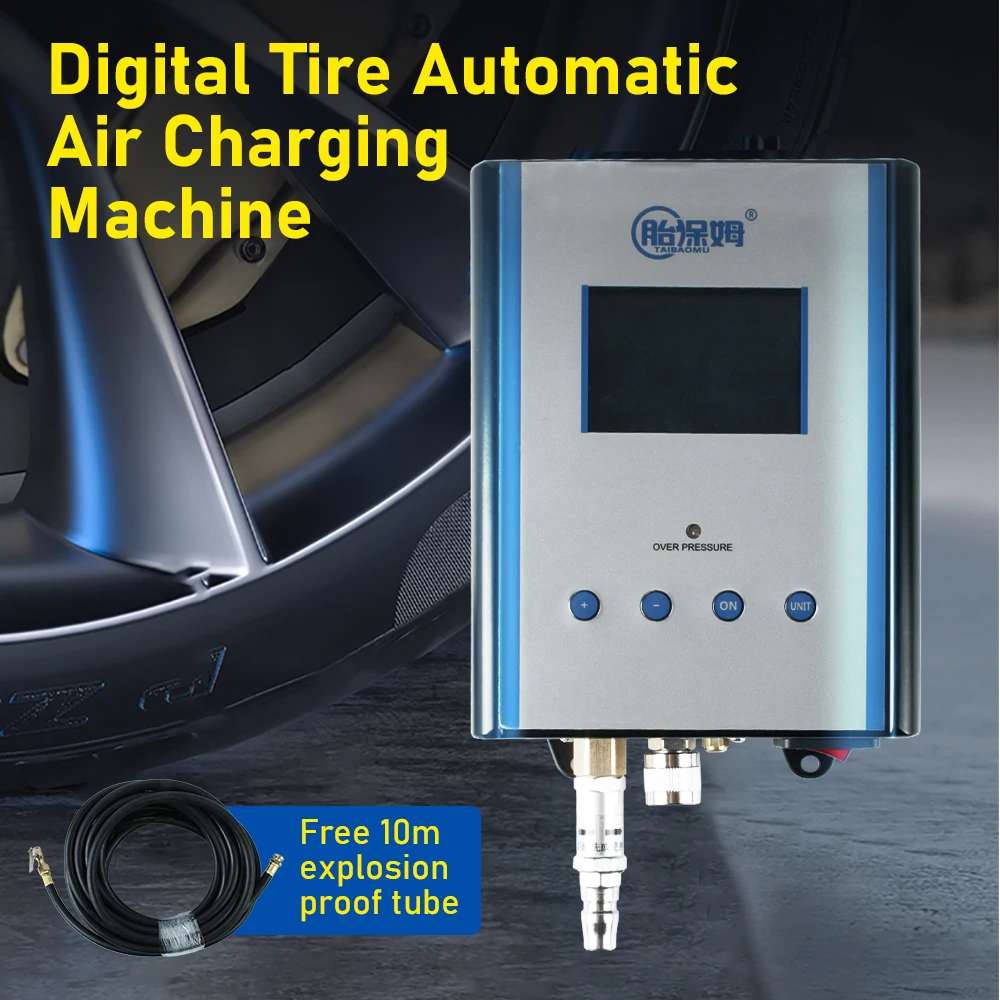 

Digital Tire Pressure Gauge - 0.01bar High Precision Tire Pressure Monitor with Inflation & Deflation Function for Cars