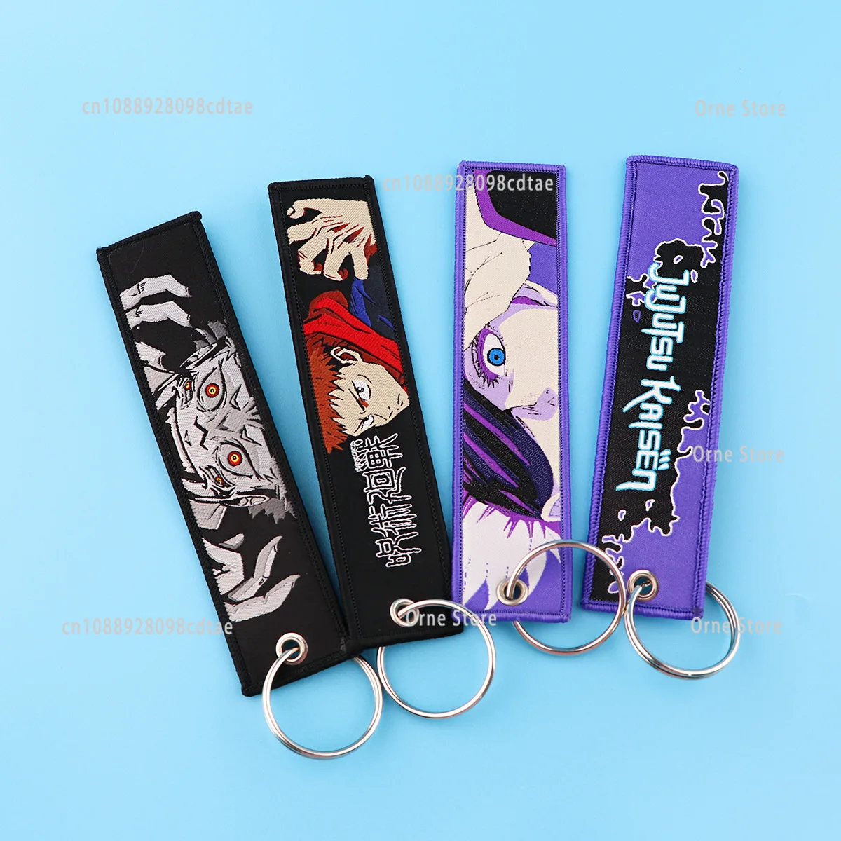 Breloczek Jujutsu Kaisen Anime Gojo Satoru 12,8 cm, materiałowy, akcesoria do odgrywania ról, dekoracja do ubrań, plecaka, prezent na Boże Narodzenie