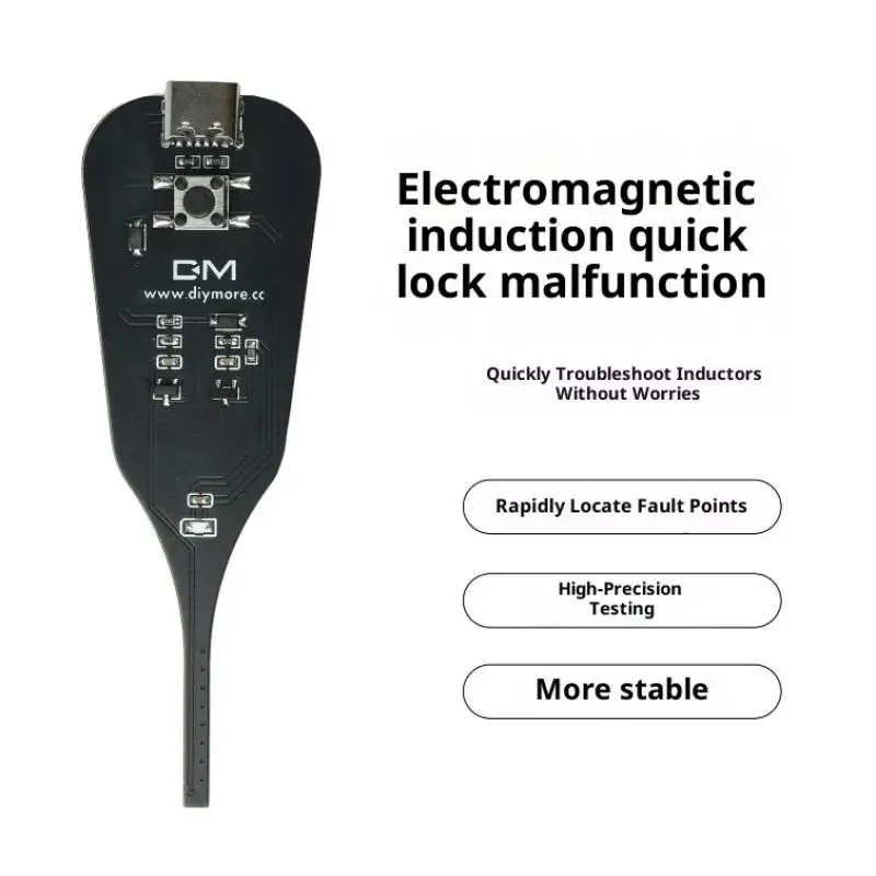 Inductance Tester Non-Contact Coil Detection Tool For PC Mobile Motherboard Repair Diagnostics Quick Fault Check