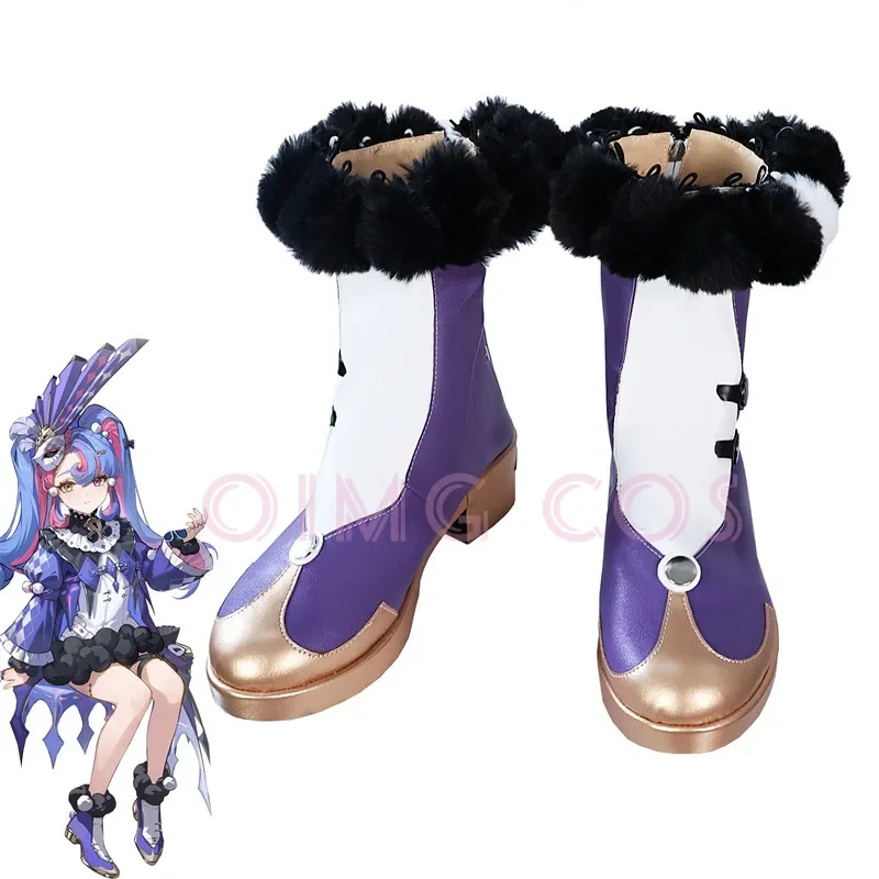 

Wuthering Waves ROCCIA Cosplay Shoes Chinese Anime Style Halloween Game