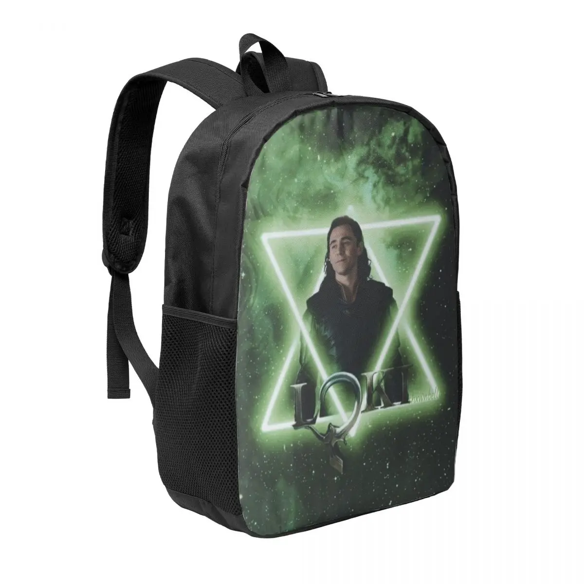 Marvel Loki 17-Inch Student Backpack - Comfortable and Practical Backpack for Daily Use, School, and Travel