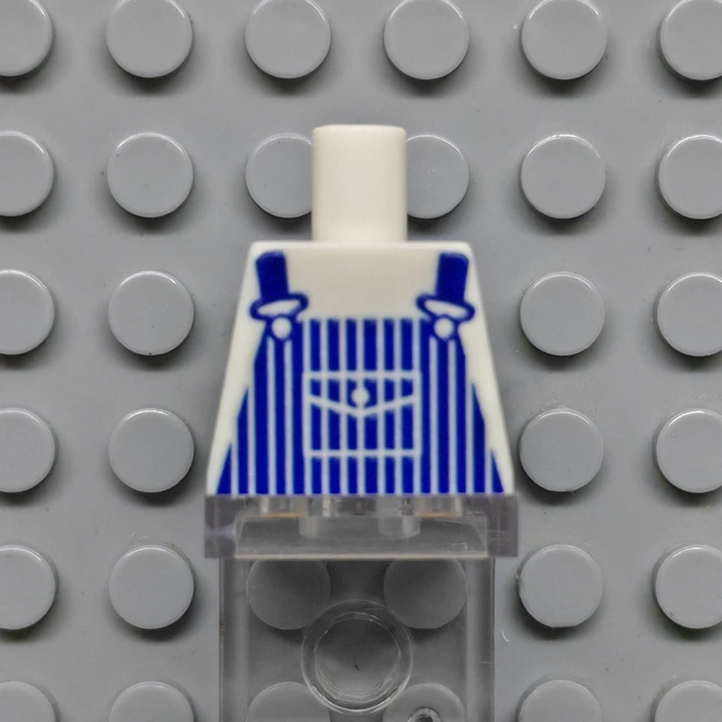 كوري تويز DIY MOC لمجموعة 973 11 #    1 قطعة أجزاء مكعبات البناء المطبوعة على الجسم العلوي