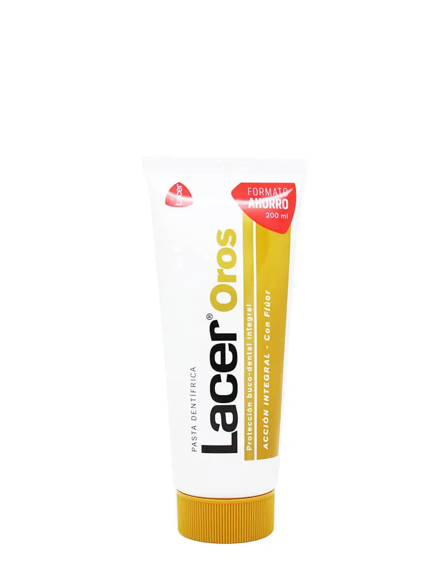 Lacer oros toothpaste 200 ml-integral protection for your mouth. With fluorine.