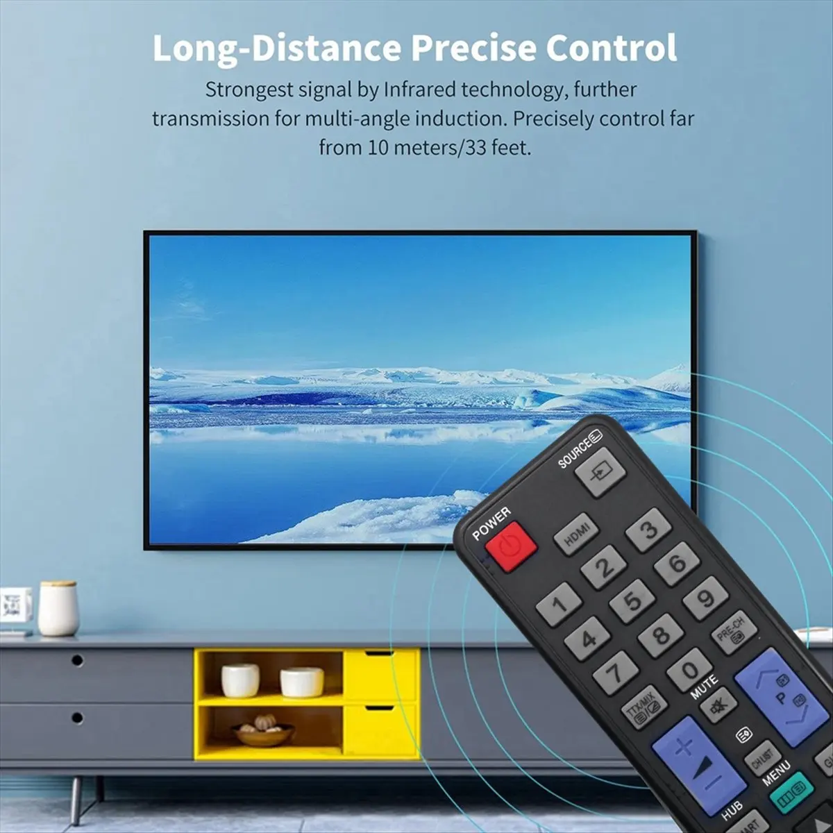 استبدل تلفزيون AA59-00507A للتحكم عن بعد للتلفزيون الذكي LED #6