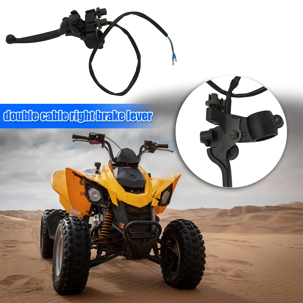 

7/8 inch Double Pull RH Brake Lever Handle Assembly for 50cc 110cc ATV Quad Bike