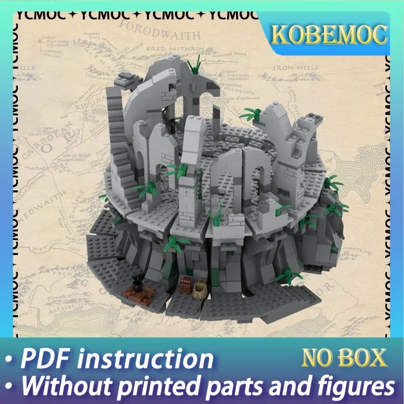 

Movie Scenes Series YcMoc Building Blocks The Medieval Times Weather top Model Technology Bricks DIY Castle Street View Toys