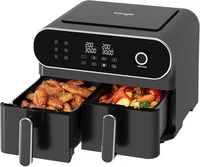 iceagle Freidora doble zona 11L