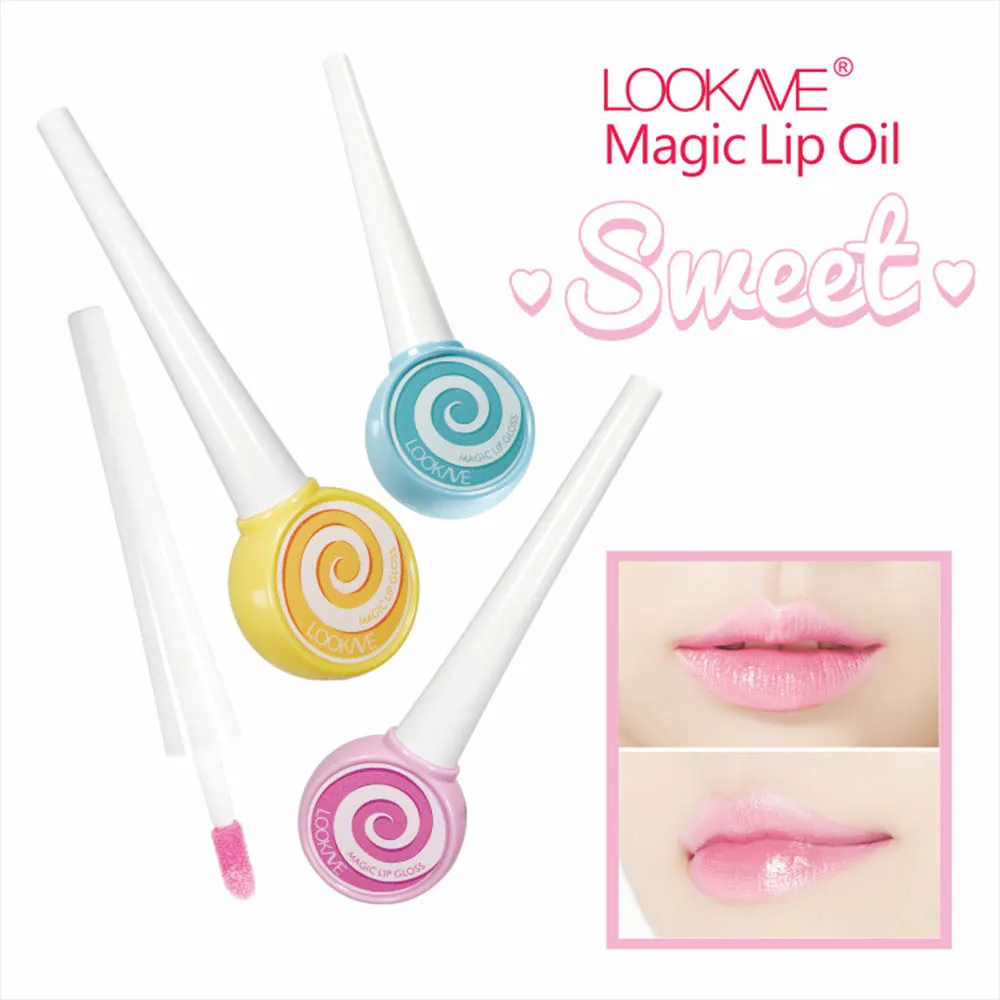 Lollipop document proxy Jules Gloss Hydratant Fille Huile Jules Gloss, Soin Lèvres Kawaii en Vrac, 24Pcs