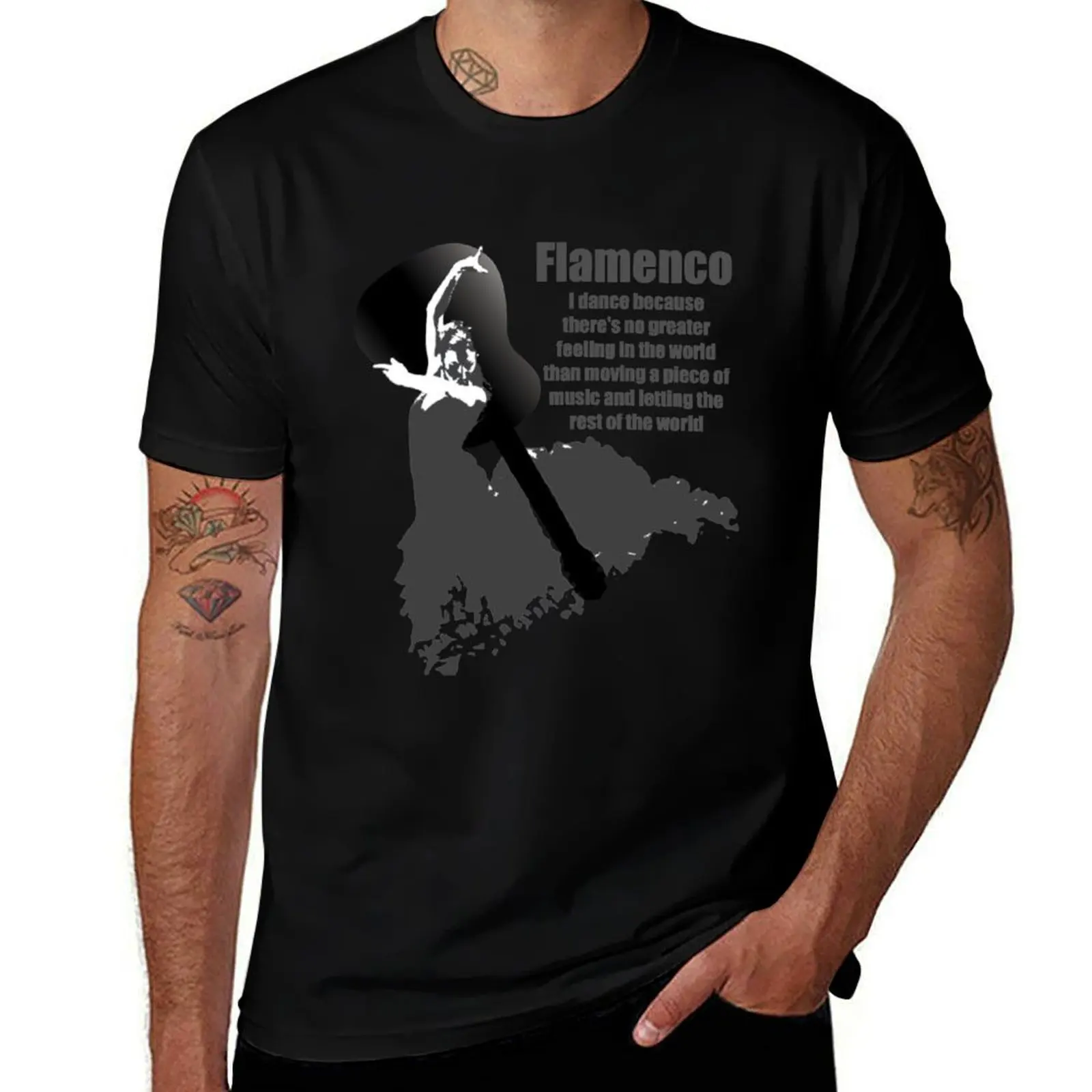 

Flamenco T-Shirt oversized graphic tee new gifts and t-shirts T-shirts oversize slim fit t shirts for men