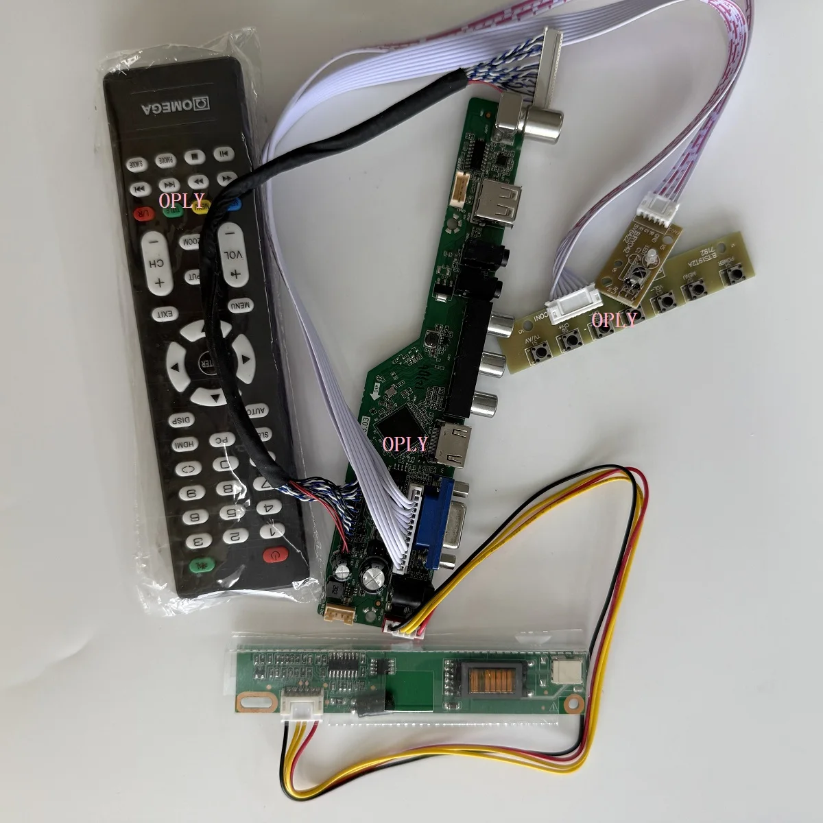 

Комплект платы драйвера TV Analog LVDS 30Pin с IR, USB, AV, HDMI, VGA для мониторов B141EW01, B141EW02, B141EW04, B141EW03, 1280*800 LCD 1CCFL, DIY