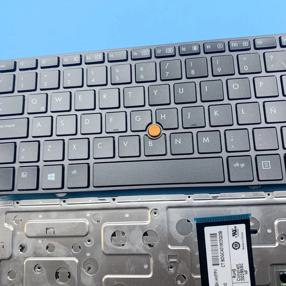 Latin Laptop Keyboard For Hp Elitebook 8760w 8770w With Point LA Layout