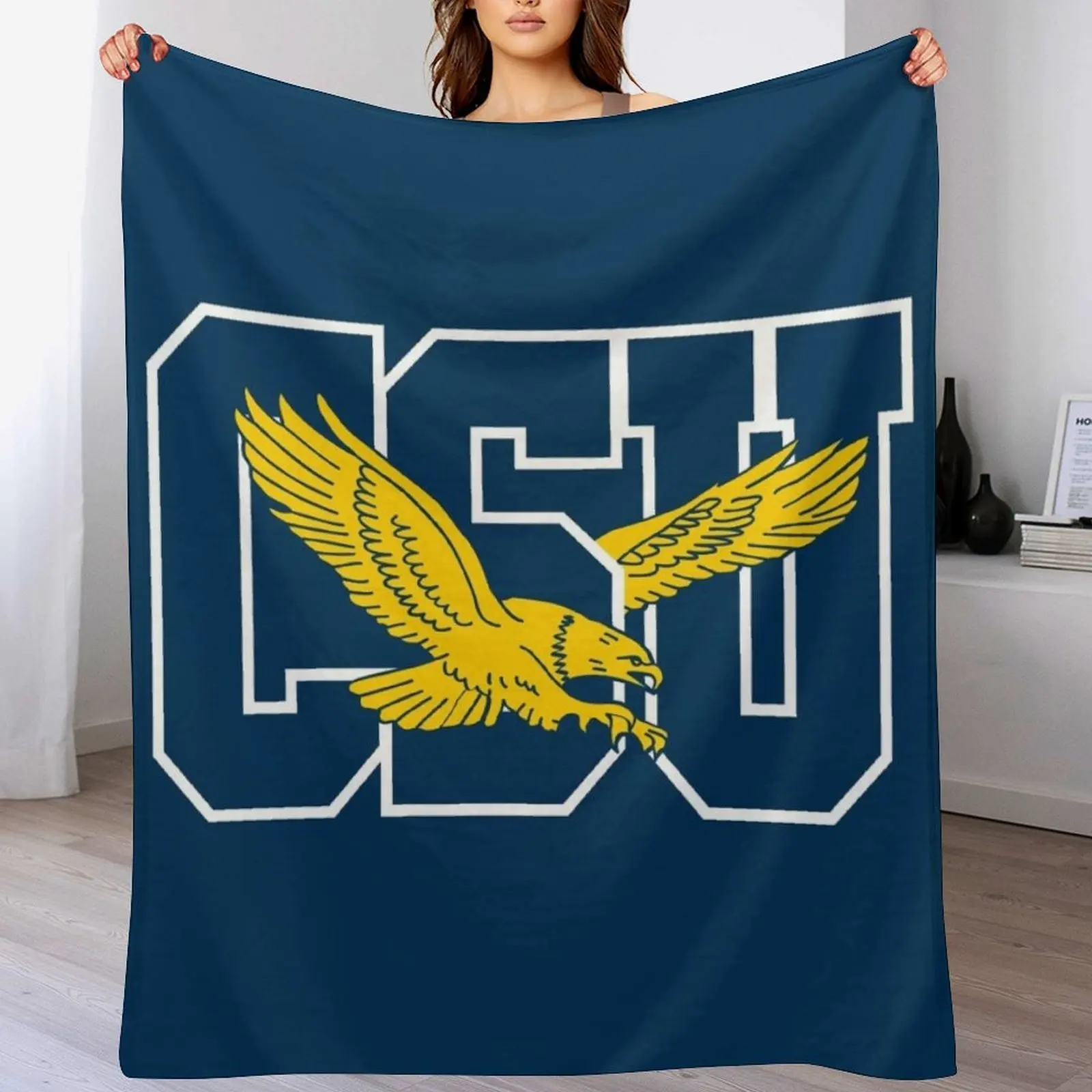 Coppin State Eagles Throw Blanket Luxury Thicken Soft Plaid Blankets