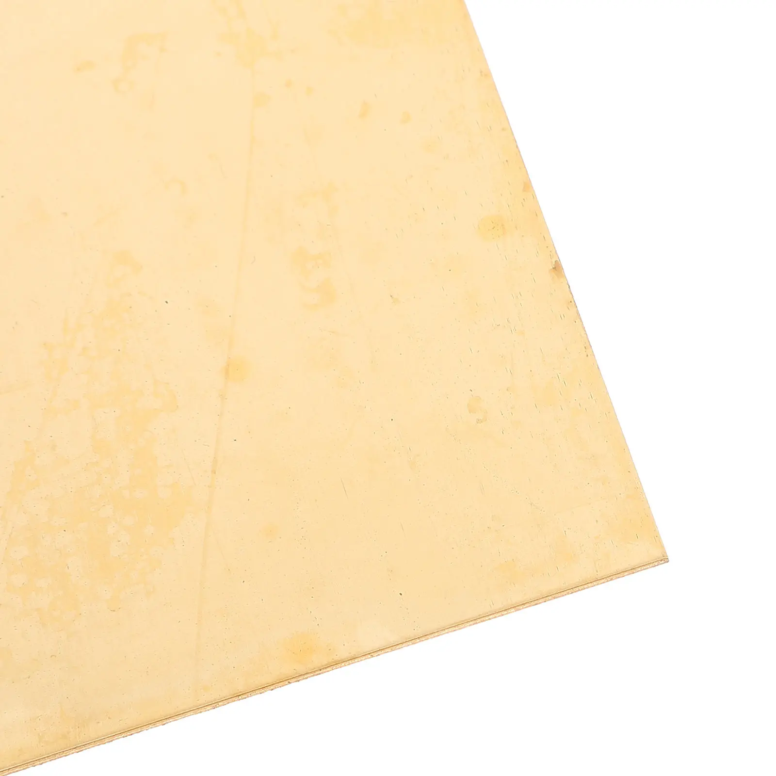 Sturdy Brass Plate Sheet DIY Engraving Craft Supplies Jewelry Making Artistic Project Raw Material Brass Plates
