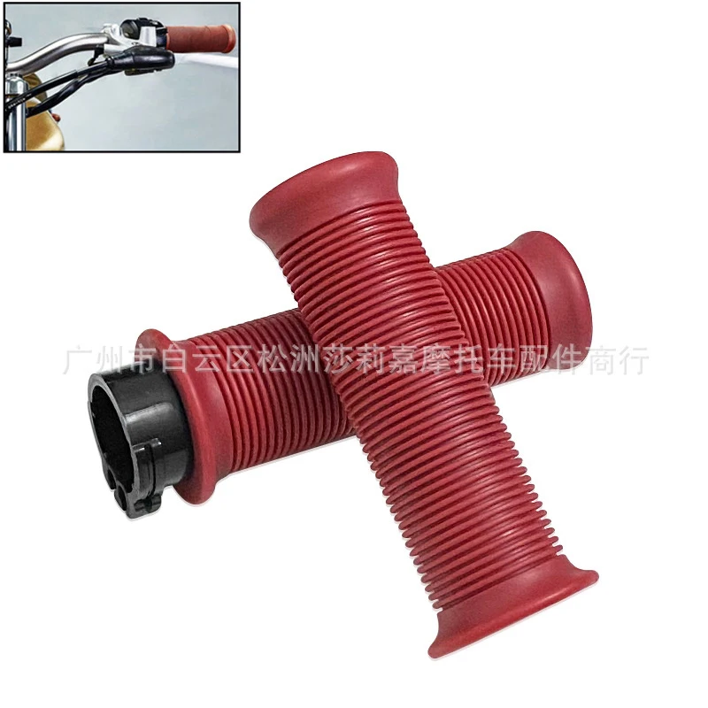7/8" 22mm Universal Vintage Part Motorbike Handlebar Moto Hand Grip Bar for Honda Suzuki Yamaha KTM Ducati Retro Motorcycle Grip