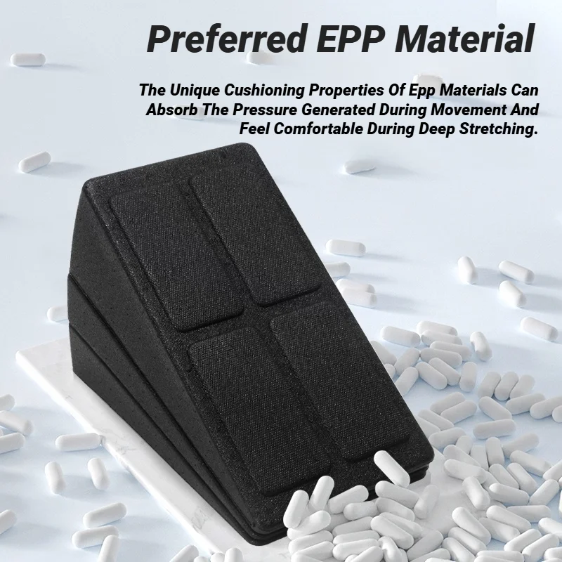 調整可能なフォームふくらはぎストレッチャー傾斜傾斜ボードスクワットウェッジブロック筋膜炎理学療法機器