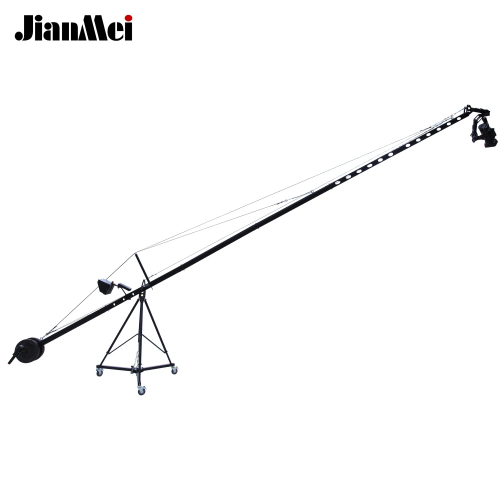 XF64-3.4.5.6 Meter Square Arm Camera Arm Crane Electric Pan Tilt Controller Rotation Shooting Stabilizer Live Display