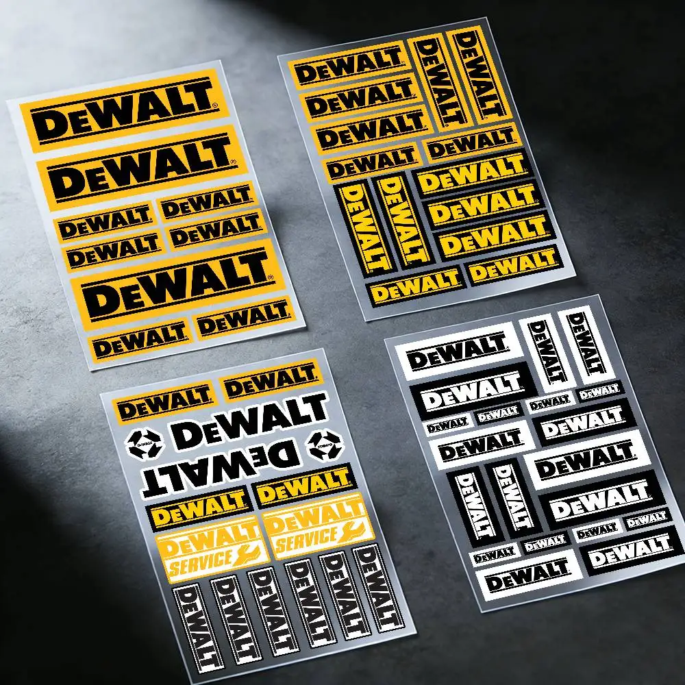 

Stickers Moto Sticker For DeWalt Auto Body Bumper Windows Motorcycle Laptop Walls Vinyl Decal Car Tuning Accessories