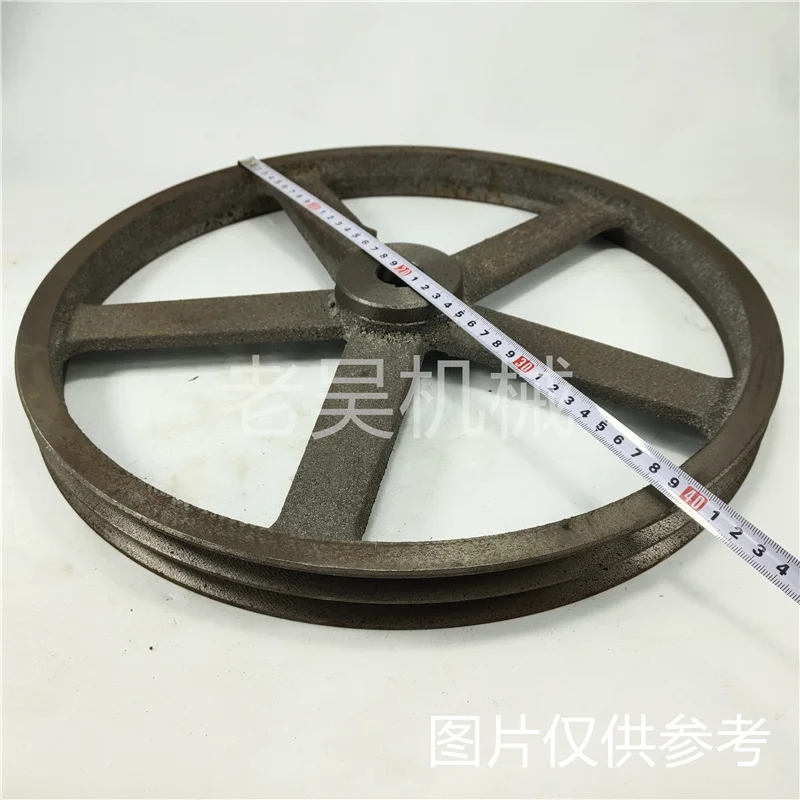 V-belt pulley 2A type 400mm cast iron belt pulley Diesel generator motor pulley motor V-belt pulley customized