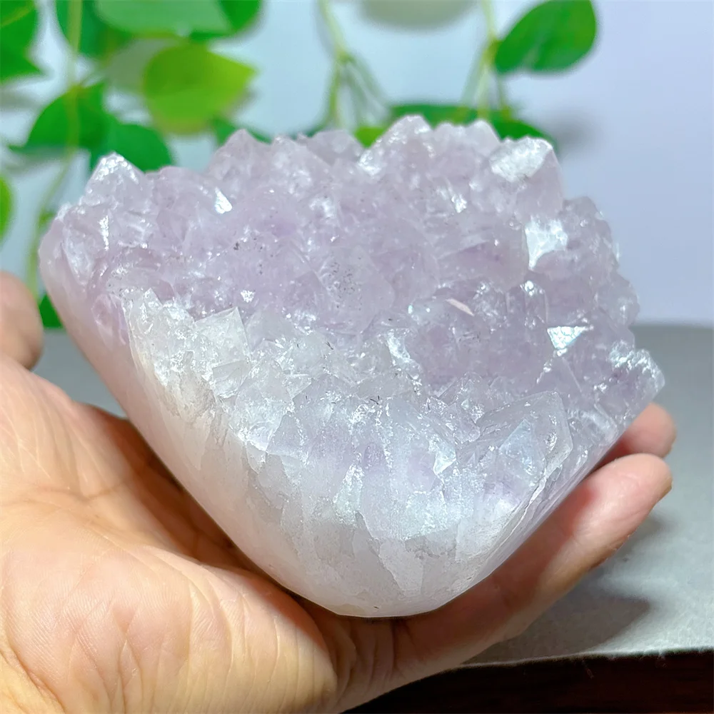 Amethyst Cluster Specimen Crystal Natural Stone Quartz Minerals Home Decoration Reiki Love Geode Gem Energy Spiritual Healing