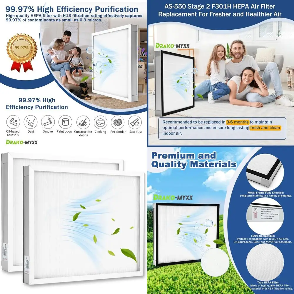 Upgraded Hepa Filte…