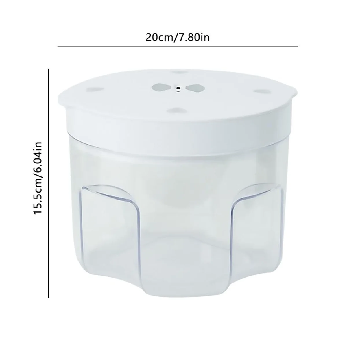 송진 버블 리무버, 5 분 내 99.9% 버블 제거, 에폭시 송진, 실리콘 몰드, 공예품용 진공 탈기, EU 플러그, 2L