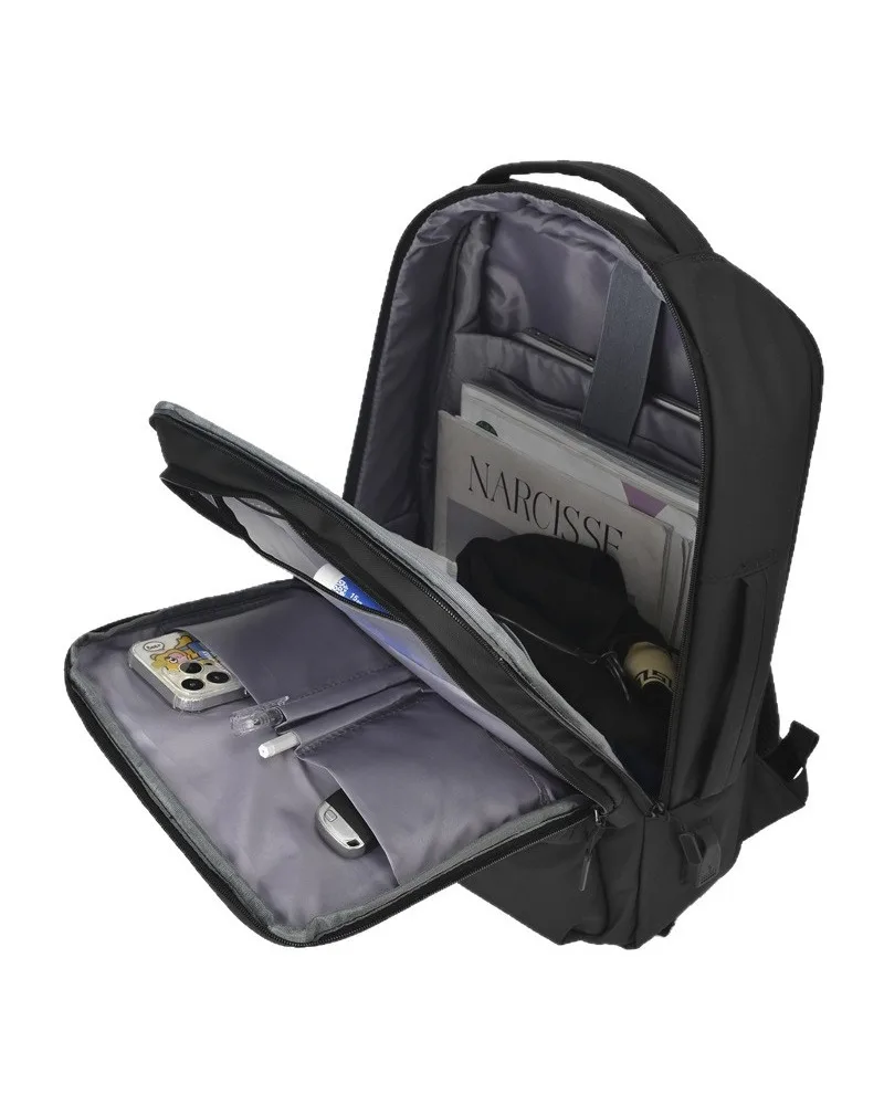 Airy Minimalist Business Journey Bag Stylish Daily Commute Notebook Backpack