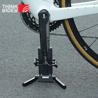 ThinkRider Bicycle Parking Footrest Stand  Foldable Portable Crank Rack for Road Bikes cycling  Bike Accessories