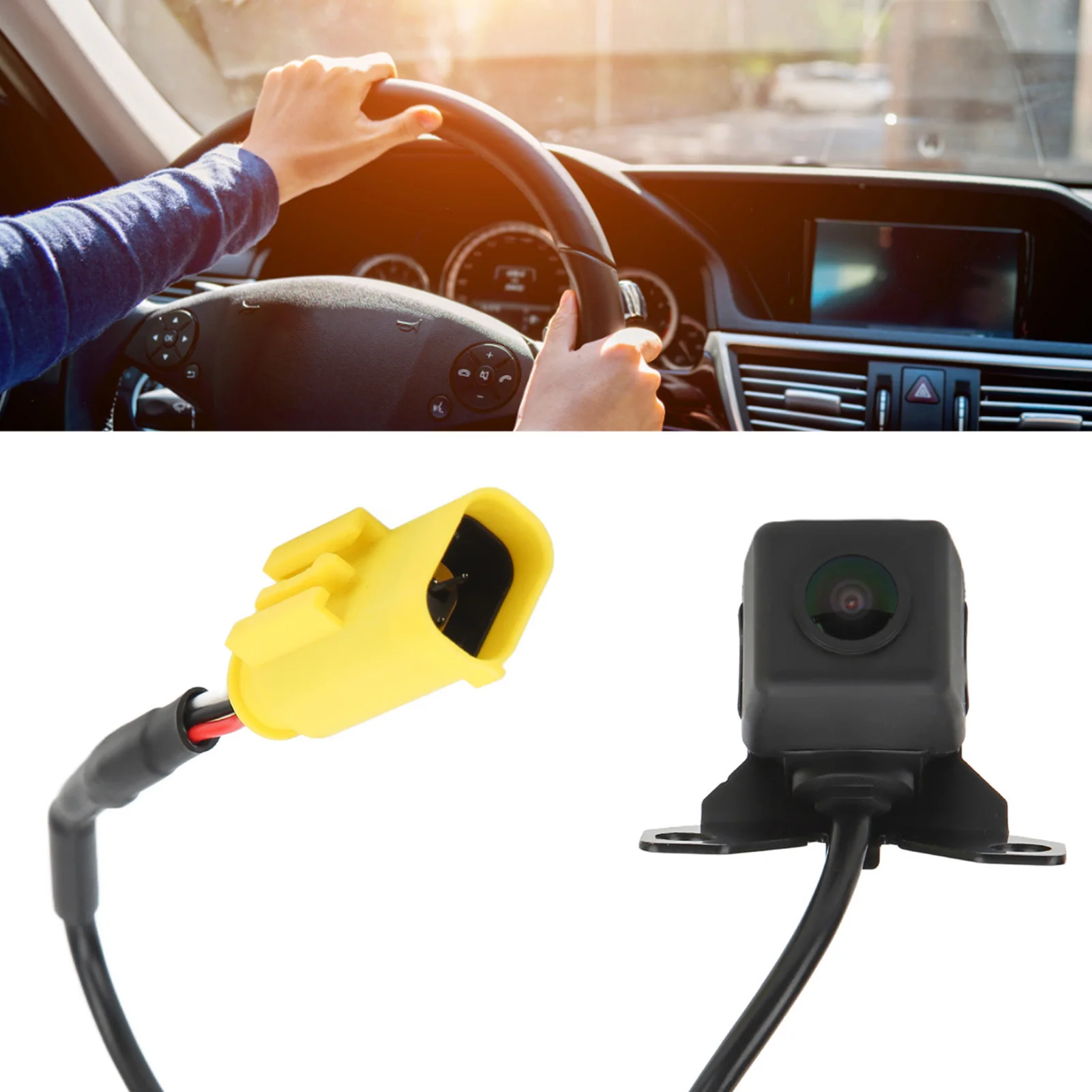 Backup Camera 95750‑3W110 Waterproof Rear Parking Assist Camera Replacement for Kia Sportage 2011‑2014