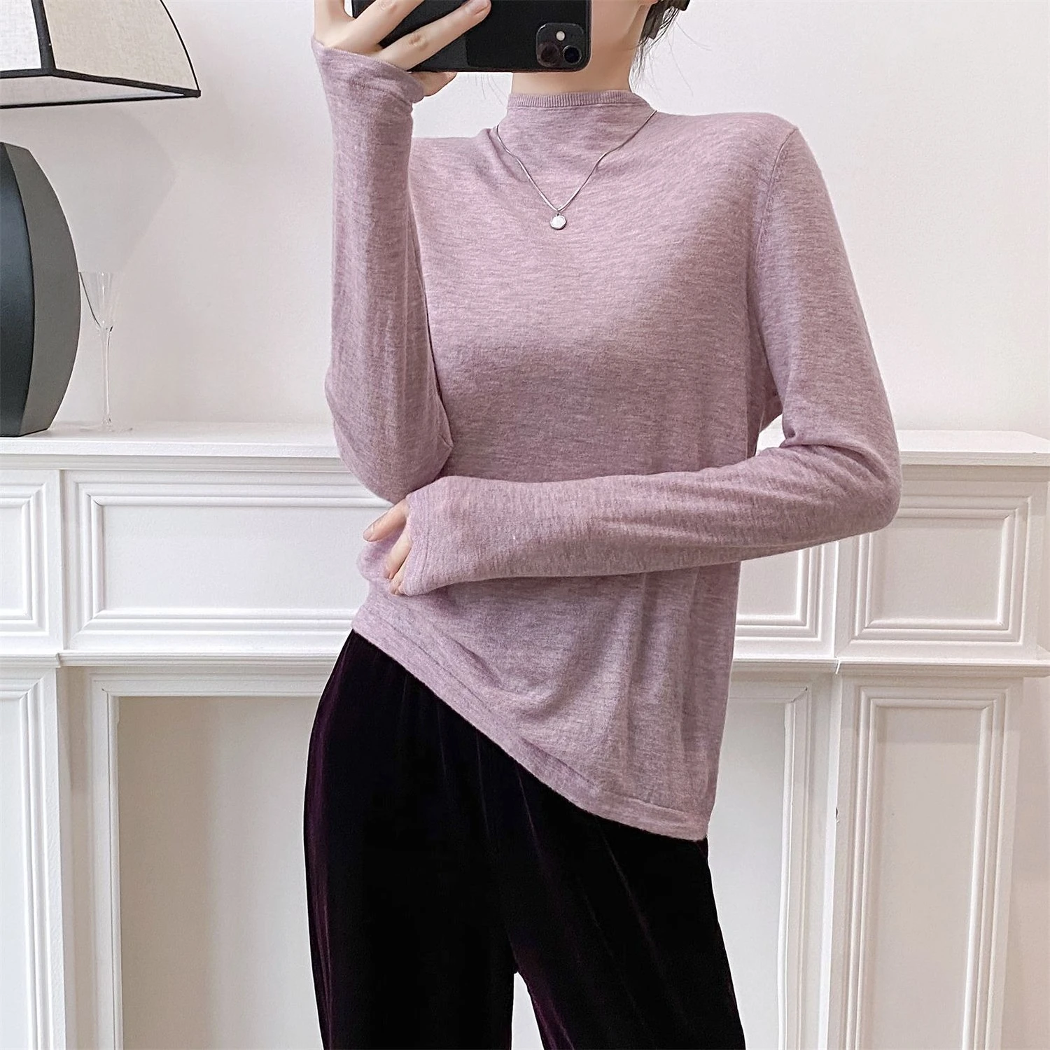 

Зимняя одежда больших размеров, женский водорастворимый шерстяной свитер, термоблузки, женская майка, трикотаж, удобный внутренний топ, пуловер