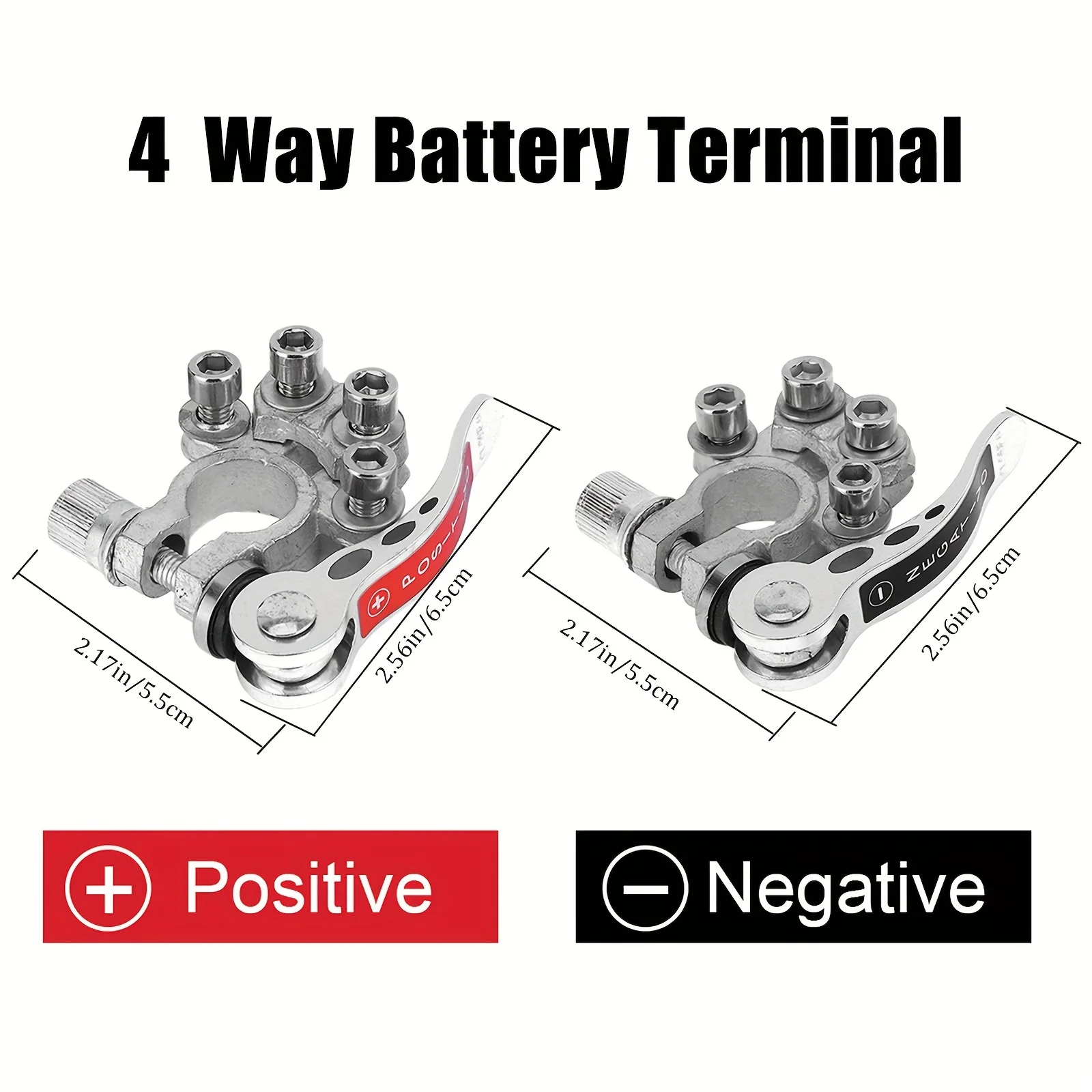 Clip de démontage de batterie à dégagement rapide pour bornes de batterie de voiture, modification des trous de connecteur de borne de batterie