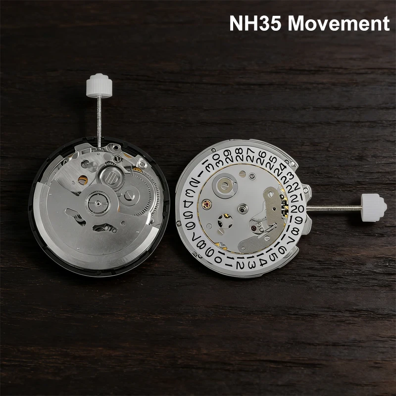 

High Accuracy China NH35 Movement Replacement Japanese NH35 Movements Date Automatic Mechanical Watch Movement NH35A 3'o Clock