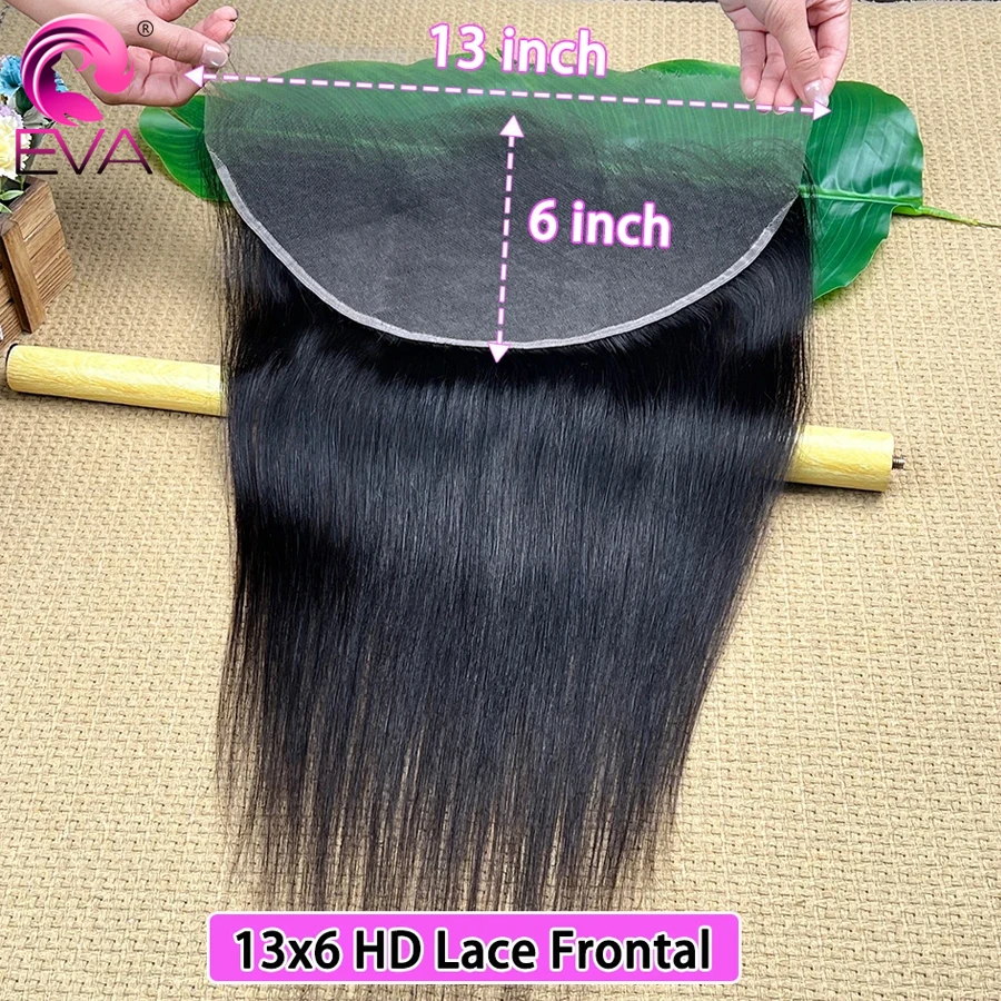 SKINLIKE 13x4 13x6 HD Lace Frontal Only Straight Deep Part 5x5 6x6 7x5 9x6 HD Lace Closure Human Hair Melt All Skins Pre Plucked