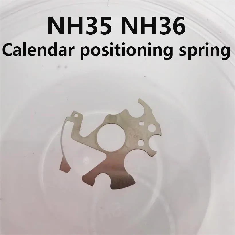시계 액세서리, NH35 NH36 기계식 무브먼트 캘린더 포지셔닝 용수철 캘린더 포지셔닝 플레이트 수리 부품에 적합