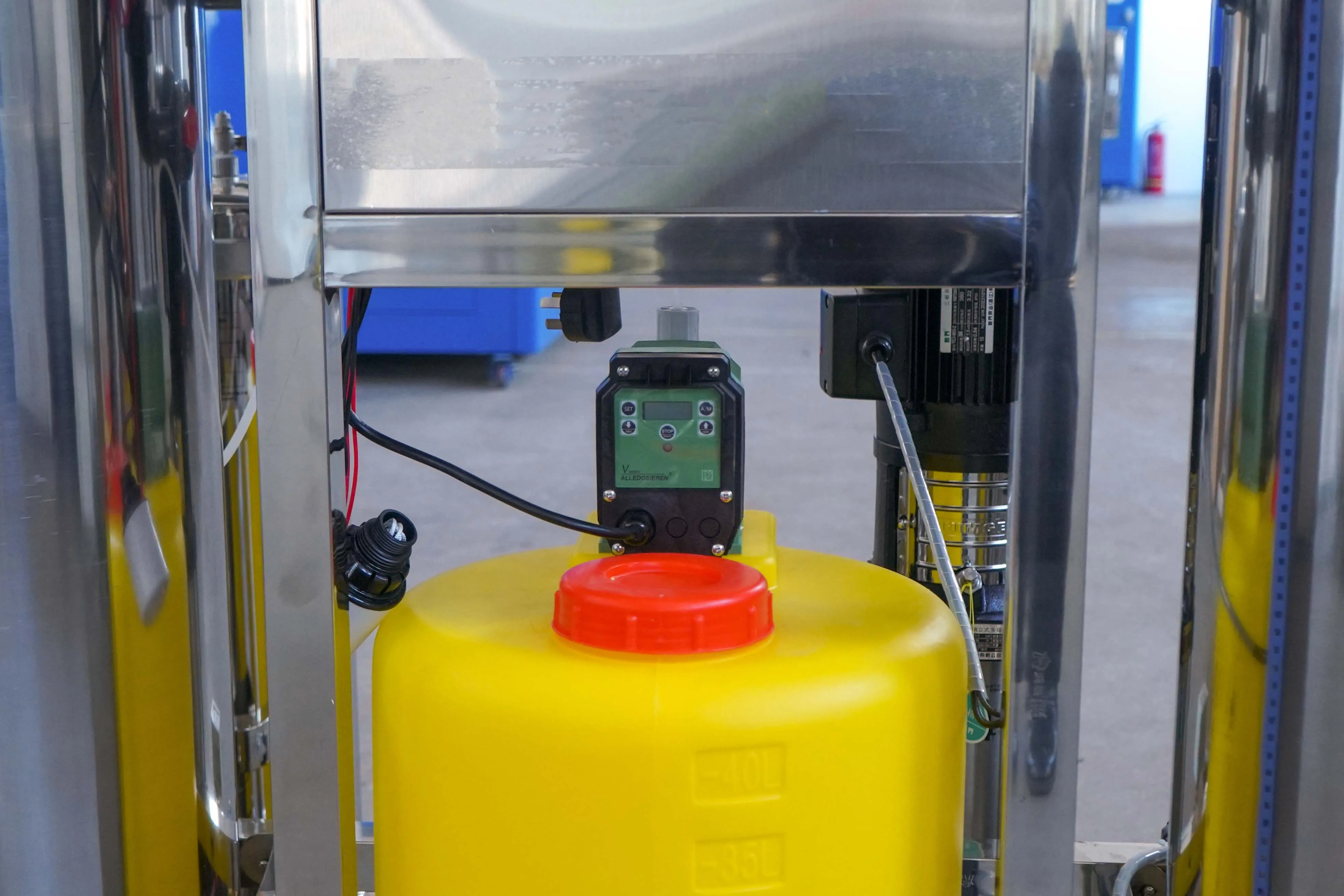 معدات معالجة المياه بالضغط الأسموزي، RO عكسي تجاري كبير