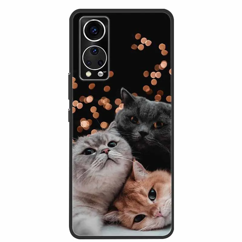 For ZTE Axon 30 5G Case Luxury Silicone TPU Soft Back Cover Phone Case For ZTE Axon 30 5G Coque Fashion A2322 Shockproof Funda