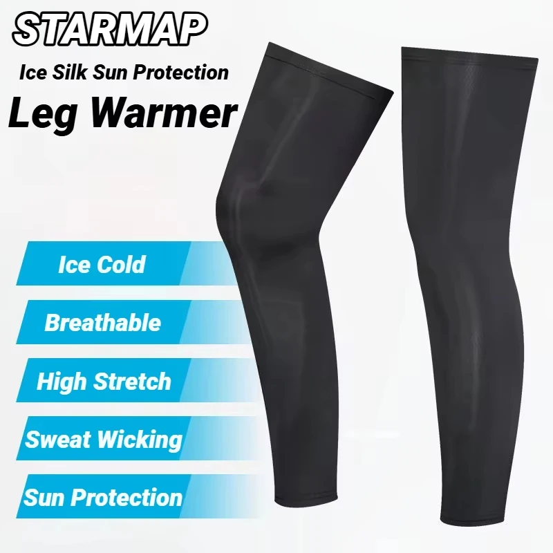 Sommer-Radkompressions-Beinmanschetten für Outdoor-Sportarten: Schnelltrocknende Knie-Schutz-Leggings für Laufen, Basketball und Anti-Rutsch-Beinschutz