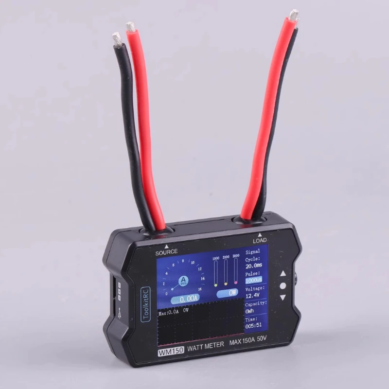 

motor power meter 50V150A current and voltage signal output tester