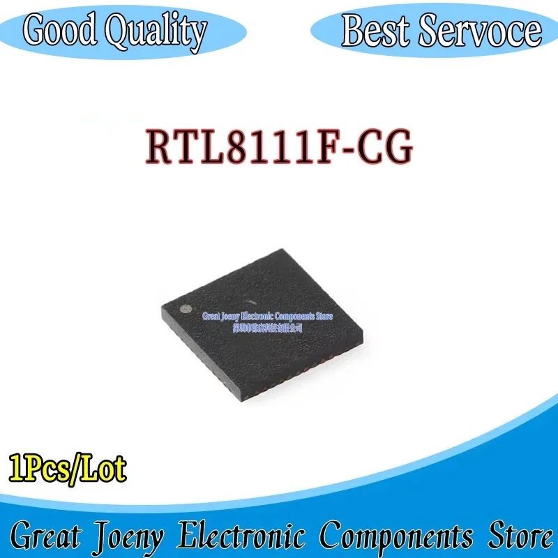 100% Brand New Original RTL8111F RTL8111F-CG IC Chipset QFN-48 Standard Version In Stock