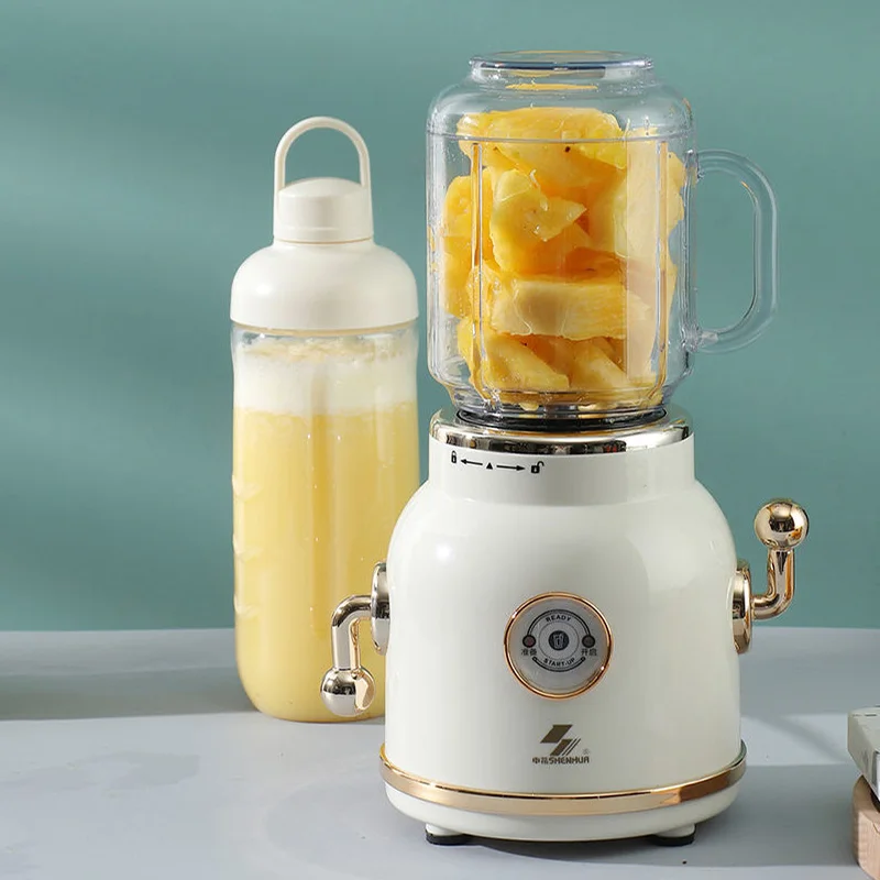 

【Hot】2022 New 600ml Electric Fruit Milk Shake Juicer Blender Food Processor Mixer Blender for Home Appliance