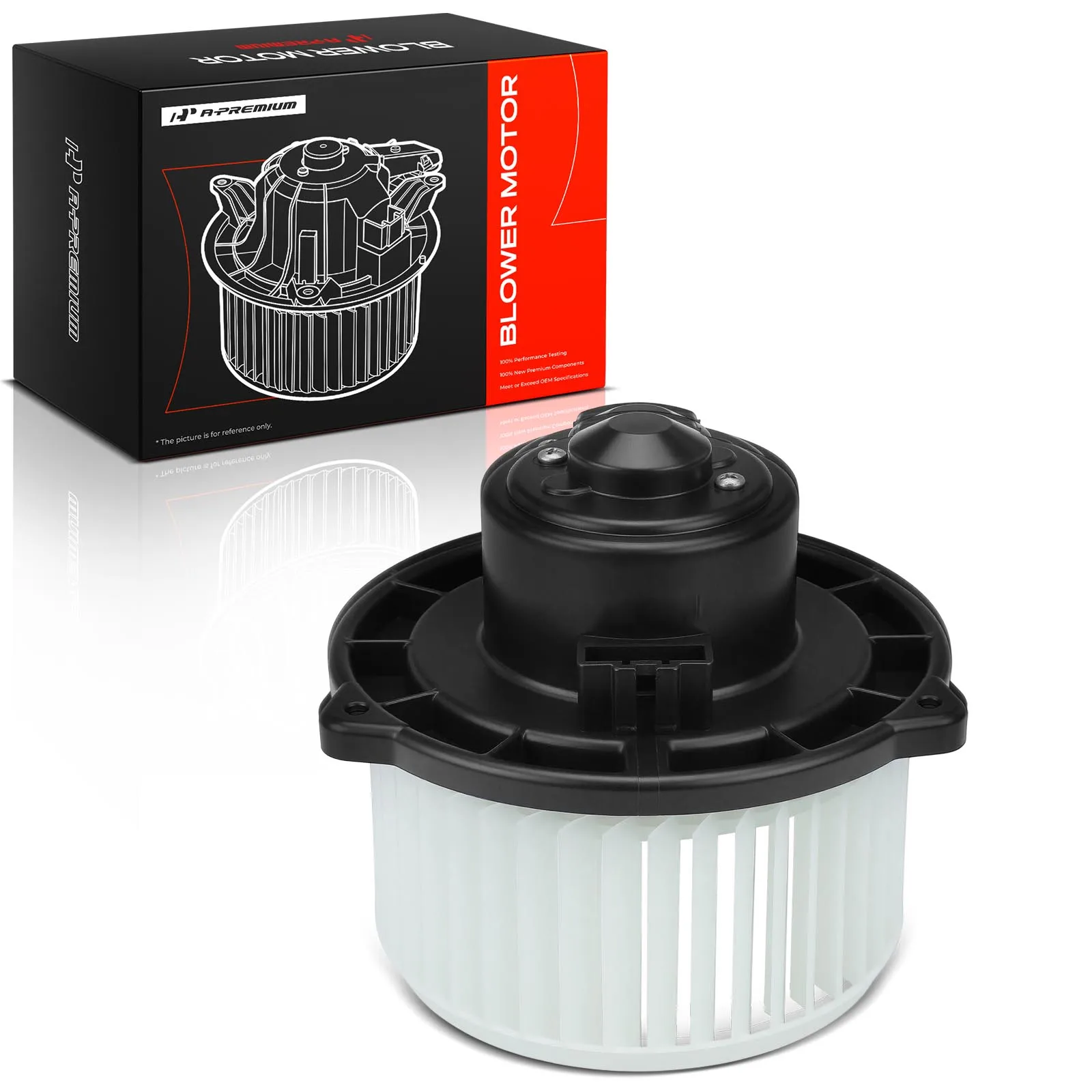 A-Premium Blower Motor with Fan Cage for Jaguar XJ8 XJR 2004-2009 Super V8 2005-2009 Land Rover LR3 2005-2009 LR4 2010-2016